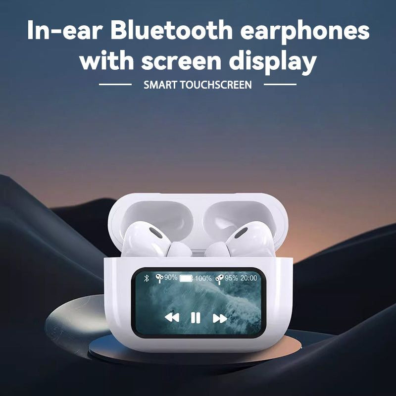 A9 PRO 13 Screen Touch Functions Wireless Earphones With Microphone